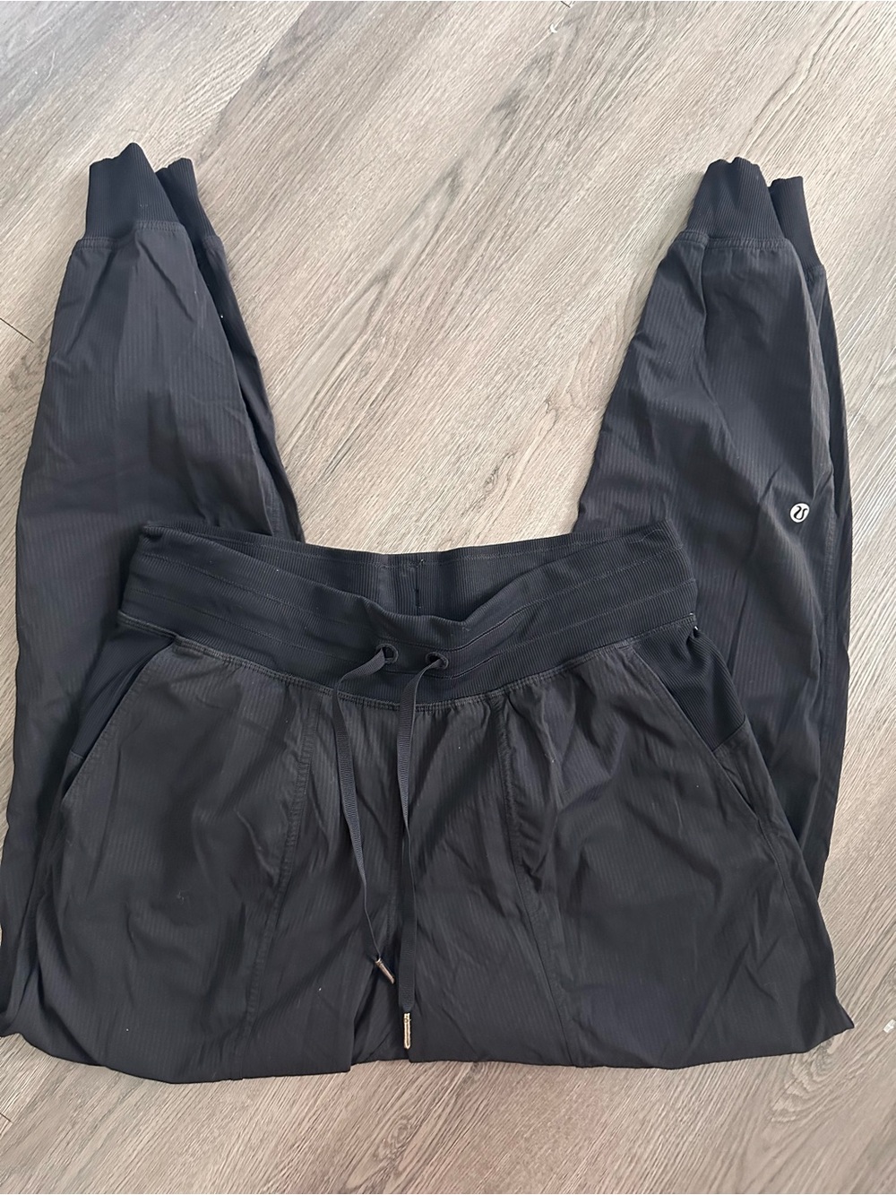 lululemon athletica Black Track Joggers